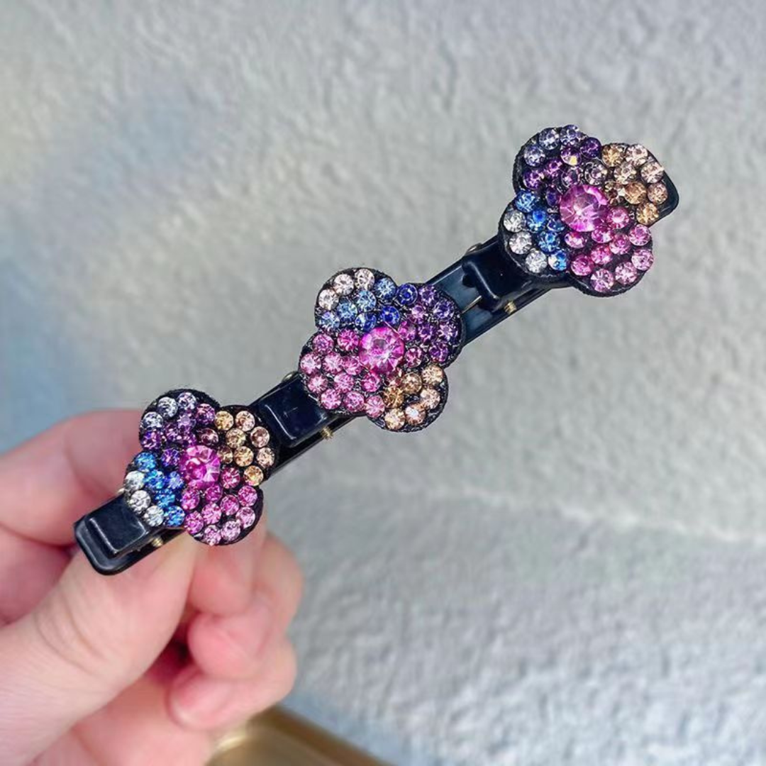 Set de 4 Ganchos con Pinzas para peinado de Cabello